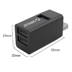 Picture of ORICO 3 Port MINI HUB 1XUSB3.0 2XUSB2.0