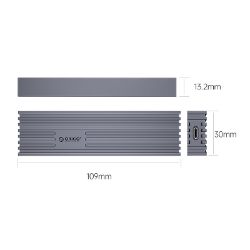 Picture of ORICO SSD ENCL TYPEC M.2 B|M-KEY GY