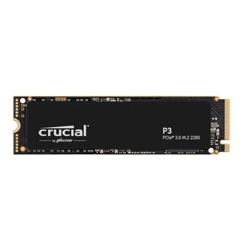 Picture of Crucial P3 500GB M.2 NVMe 3D NAND SSD