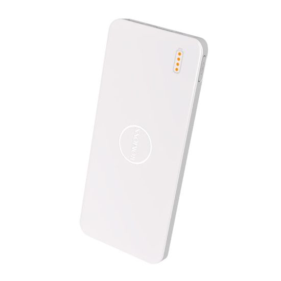 Picture of Romoss Pulse 10 10000mAh Input: Micro USB 5V 2.1A|Output: 1 x USB 5V 2.1A|1 x USB 5V 1A Power Bank - White