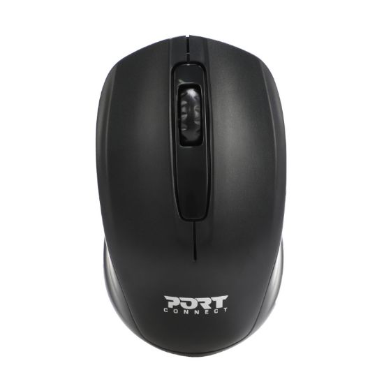 Picture of Port Connect Wireless Mouse 1000DPI - Black