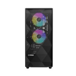 Picture of Raidmax X902TBF ATX|Micro-ATX|ITX ARGB Mid-Tower Gaming Chassis - Black