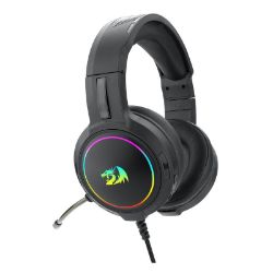 Picture of REDRAGON Over-Ear MENTO Aux RGB Gaming Headset - Black