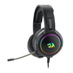 Picture of REDRAGON Over-Ear MENTO Aux RGB Gaming Headset - Black