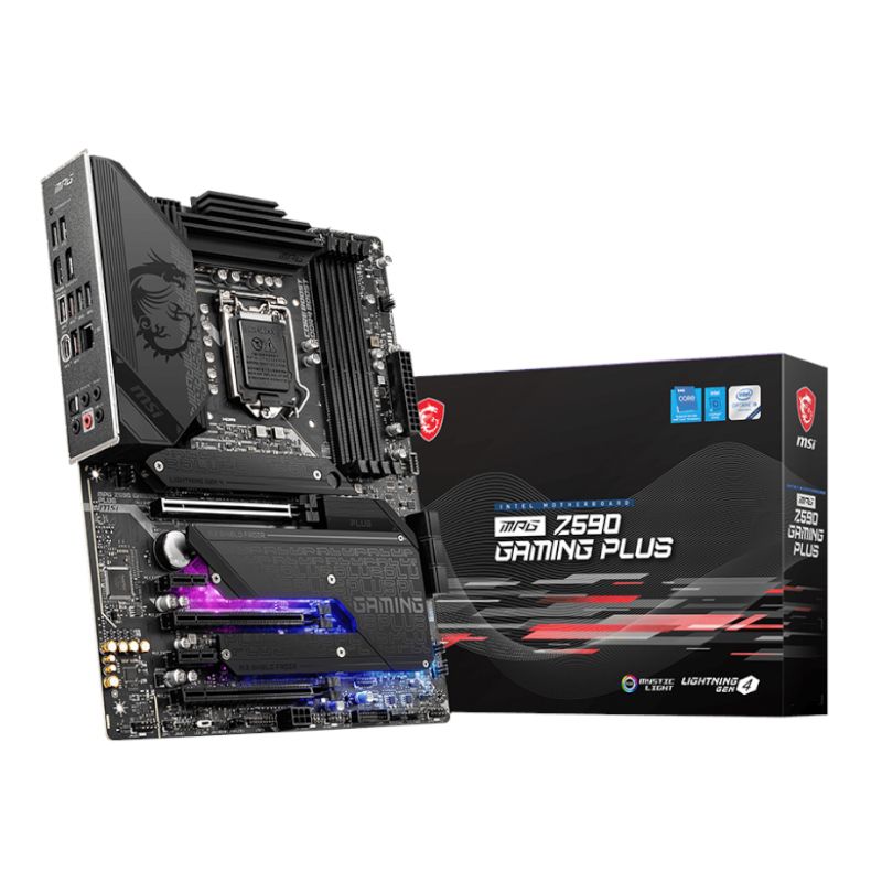 Picture of MSI Z590 GAMING PLUS Intel LGA1200 ATX Gaming Motherboard