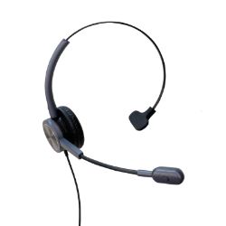 Picture of Calltel HW528N Mono-Ear Headset - Noise-Cancelling Mic - USB Quick Disconnect Cable