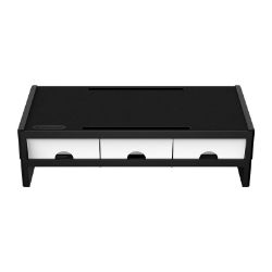 Picture of ORICO 14cm Desktop Monitor Stand with Drawers - Black