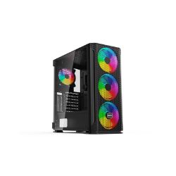 Picture of Raidmax F01 ATX | Micro-ATX | Mini-ITX ARGB Mid-Tower Gaming Chassis - Black