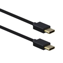 Picture of Sparkfox PlayStation 5 Braided USB Type-C to Type-C Charge and Play Cable - Black