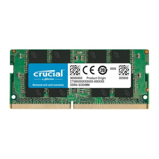 Picture of Crucial 16GB 3200MHz DDR4 SODIMM Notebook Memory