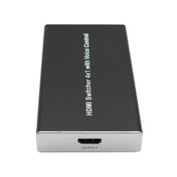 Picture of HDCVT 4x1 HDMI 2.0 Switch with Voice Control