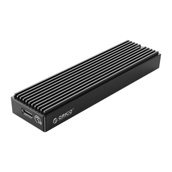 Picture of ORICO M.2 NVME Type-C to USB+Type-C to Type-C|2TB Max SSD Enclosure - Black