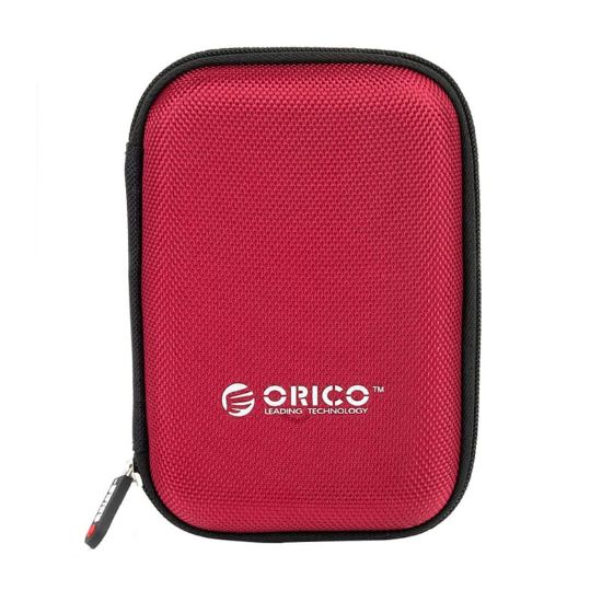 Picture of ORICO 2.5" Nylon Portable HDD Protector Case - Red