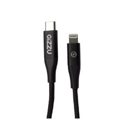 Picture of GIZZU USB-C to Lightning 8Pin 1.2m Cable - Black