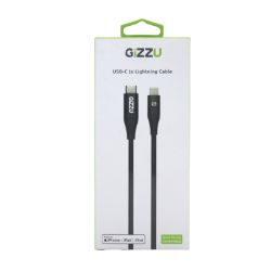 Picture of GIZZU USB-C to Lightning 8Pin 1.2m Cable - Black