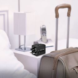 Picture of Port Connect Dual USB Port Universal Travel Adapter