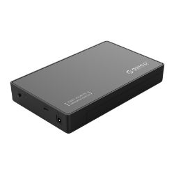 Picture of ORICO 2.5"|3.5" USB-C External HDD Enclosure - Black