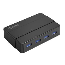 Picture of ORICO 4 Port Additional Power USB3.0 Hub - Black