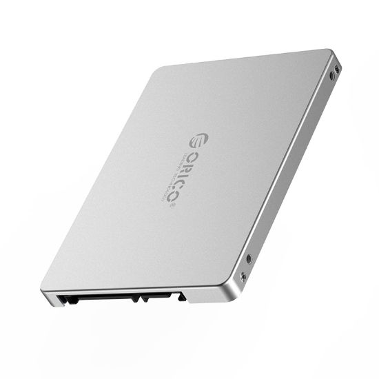 Picture of ORICO M.2(2230/2242/2260/2280) NGFF/MSATA(Input) to SATA(Output - 2.5" SSD Enclosure Form Factor) Convertor (2TB Max) - Aluminium