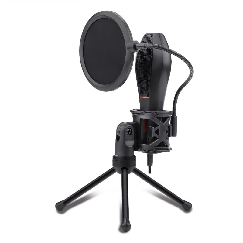 Picture of Redragon Omnidirect Gaming Mic and Tripod - Black