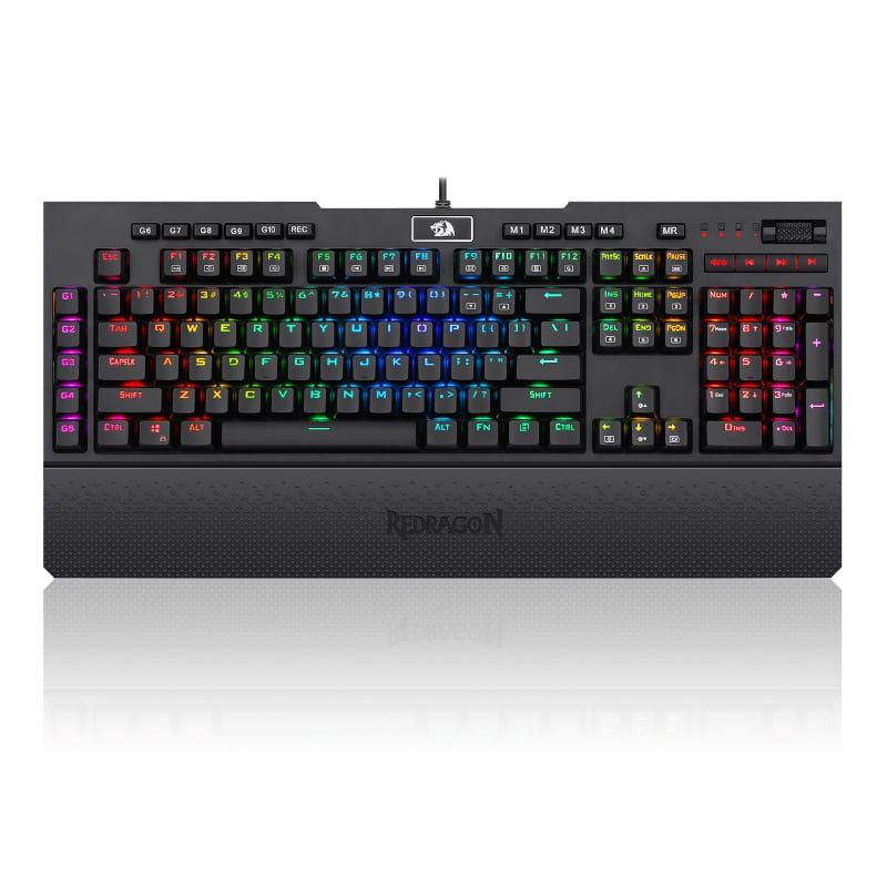 Picture of REDRAGON BRAHMA PRO RGB MECHANICAL Gaming Keyboard - Black