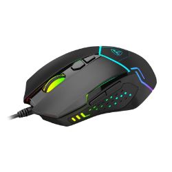 Picture of T-Dagger Senior 4800DPI 7 Button|180cm Cable|Ambi-Design|RGB Backlit Gaming Mouse - Black