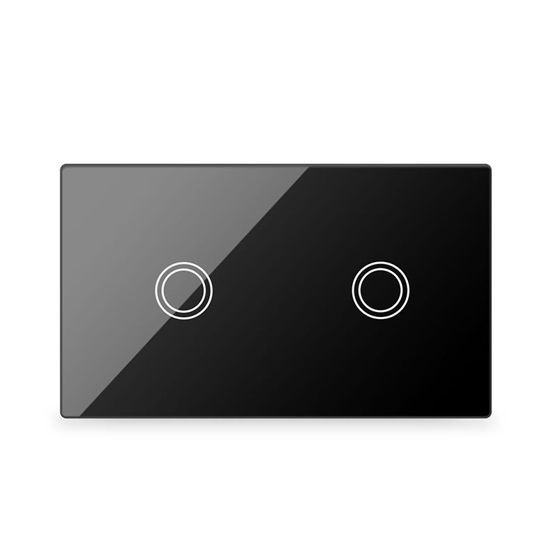 Picture of LifeSmart Smart Light Switch 2 lane - Socket 118/120 - Black