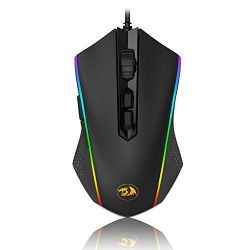 Picture of REDRAGON MEMEANLION CHROMA 10000DPI Gaming Mouse - Black