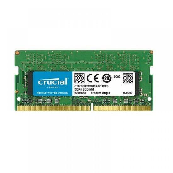 Picture of Crucial 4GB 2400MHz DDR4 Single Rank SODIMM Notebook Memory